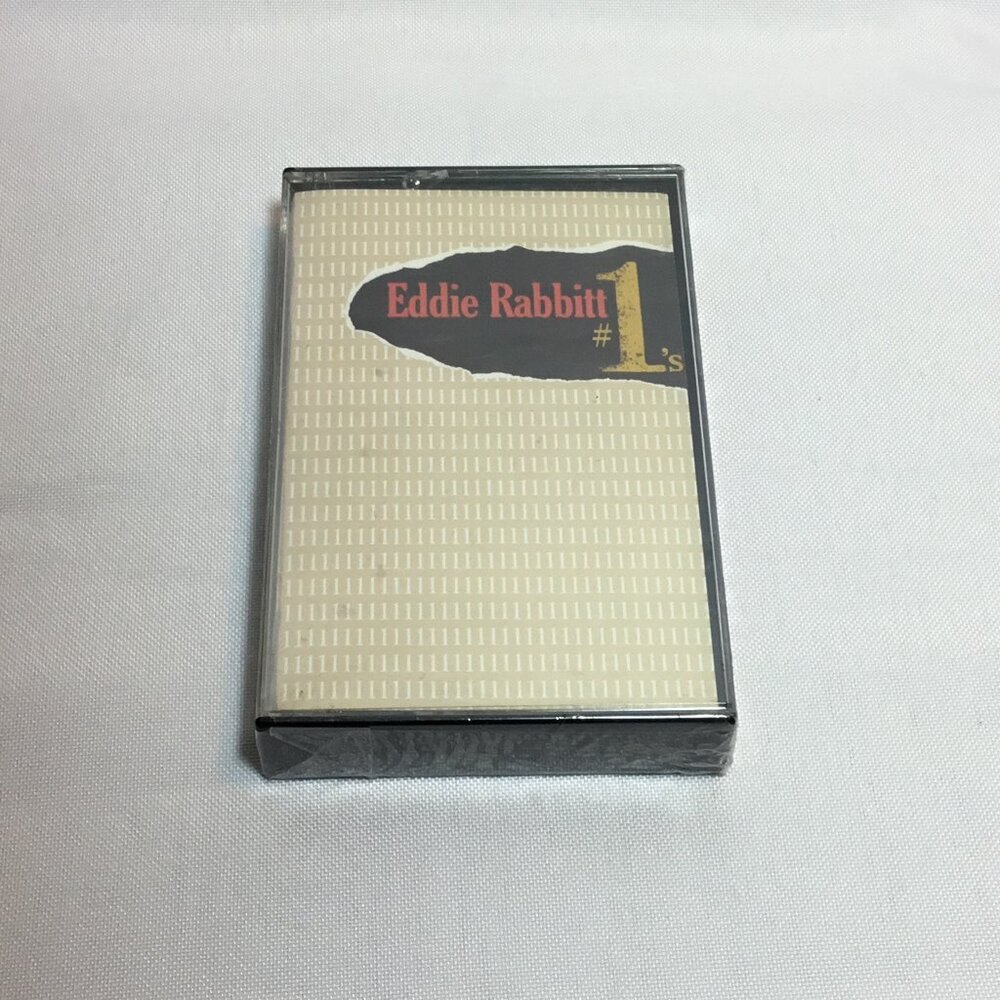#1's by Eddie Rabbitt (Cassette, Warner Bros.) New In Original Wrap!